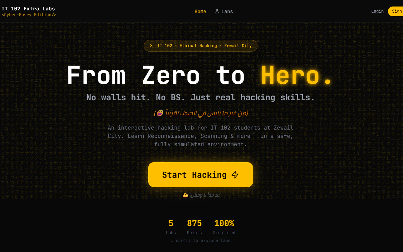 Cyber Masry — project screenshot 1